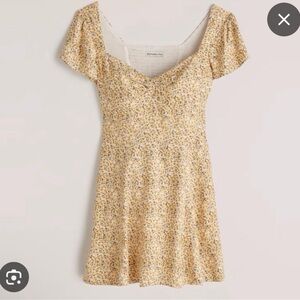 Abercrombie & Fitch Daisy Print Mini Dress Sz Small ☀️Sunshine in dress form☀️